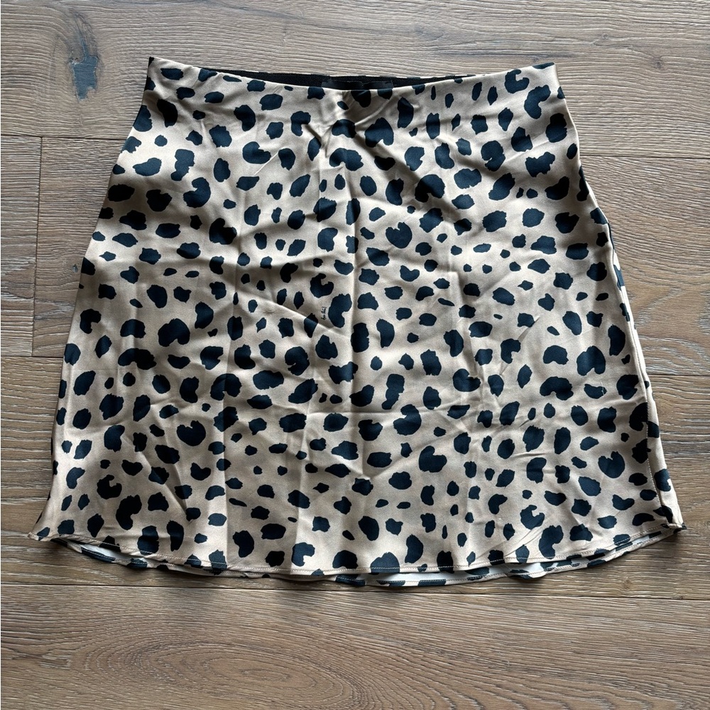 Realisation Par Naomi Leopard Mini Skirt, medium